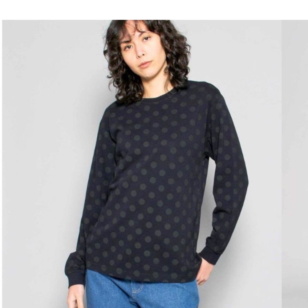 Rachel Comey Black Polka Dot Long Sleeve Shirt